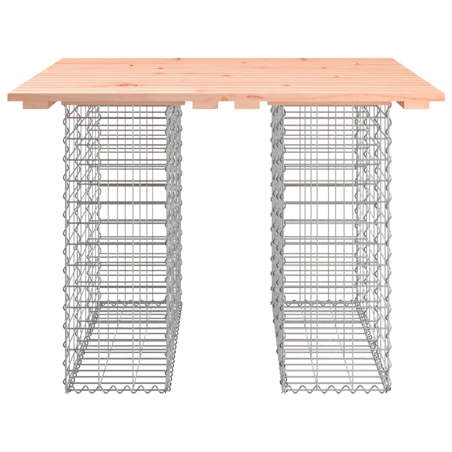 Tuinbank schanskorfontwerp 00x02x72 cm massief douglashout 102 x 100 x 72 cm Natuurlijk douglashout