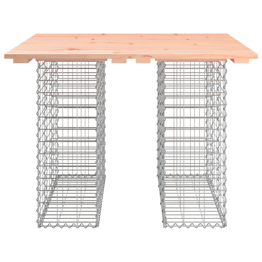 Tuinbank schanskorfontwerp 00x02x72 cm massief douglashout 102 x 100 x 72 cm Natuurlijk douglashout