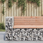Tuinbank 92x71x65,5 cm massief douglashout donkerbruin
