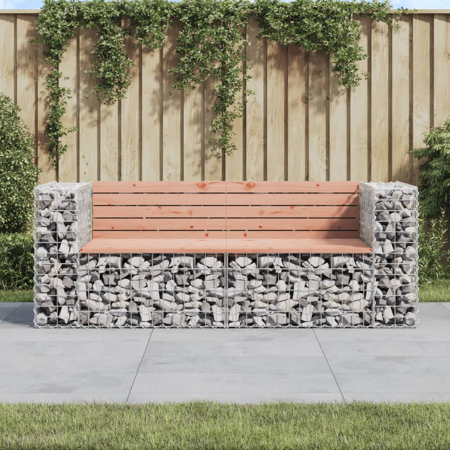 Tuinbank Schanskorfontwerp 184X71X65,5 Cm Massief Douglashout