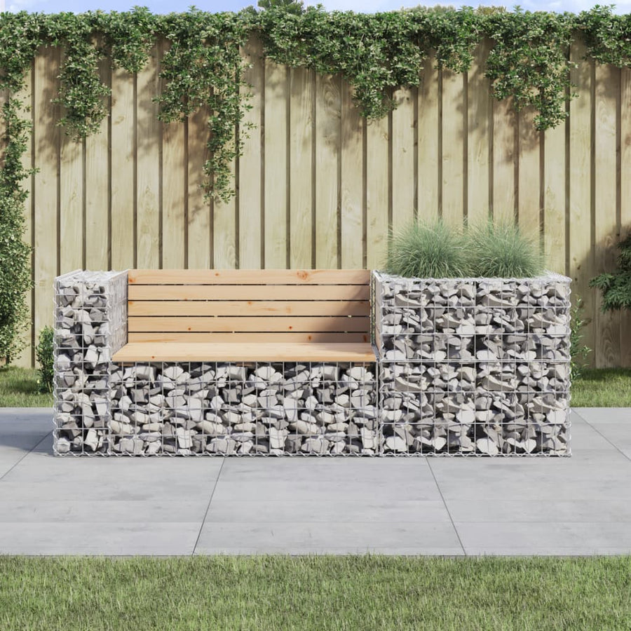 Tuinbank Met Schanskorf Massief Grenenhout Natuurlijk grenenhout