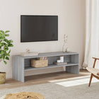 Tv-meubel 120x40x40 cm grijs sonoma eiken