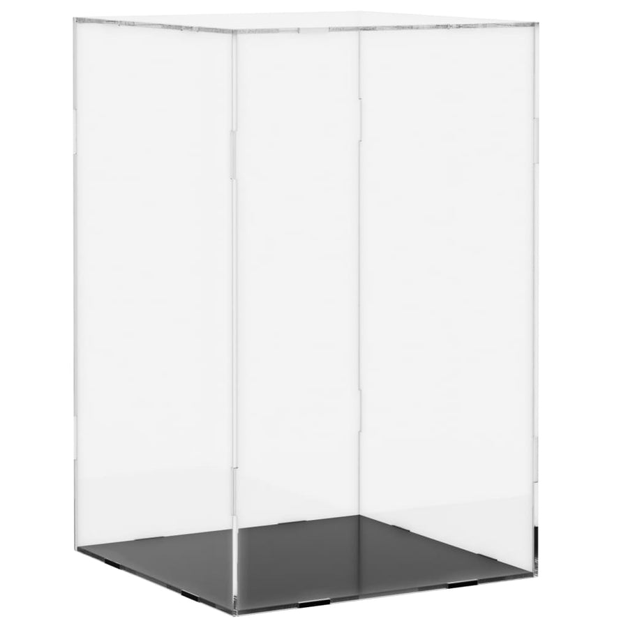 Vitrine Transparant Acryl 14 x 14 x 22 cm