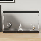 Vitrine acryl 31x17x19 cm transparant zwart