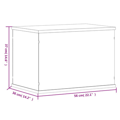 Vitrine Transparant Acryl 56 x 36 x 37 cm