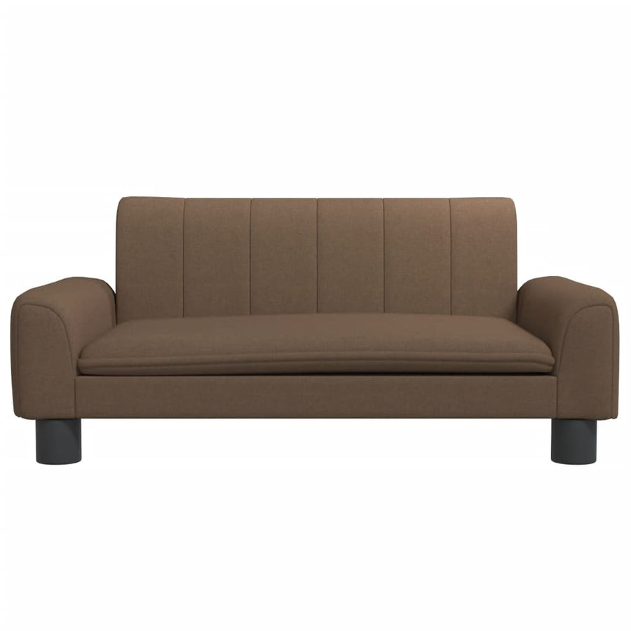 Kinderbank 70X45X30 Cm Stof Bruin 70 x 45 x 30 cm