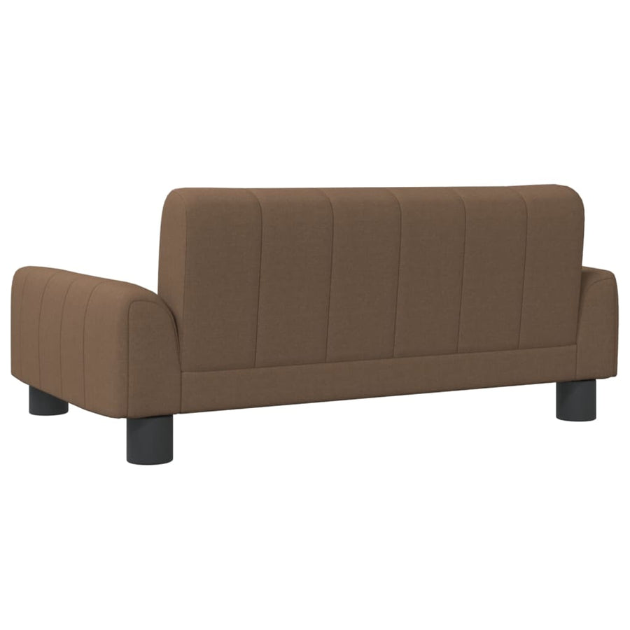 Kinderbank 70X45X30 Cm Stof Bruin 70 x 45 x 30 cm