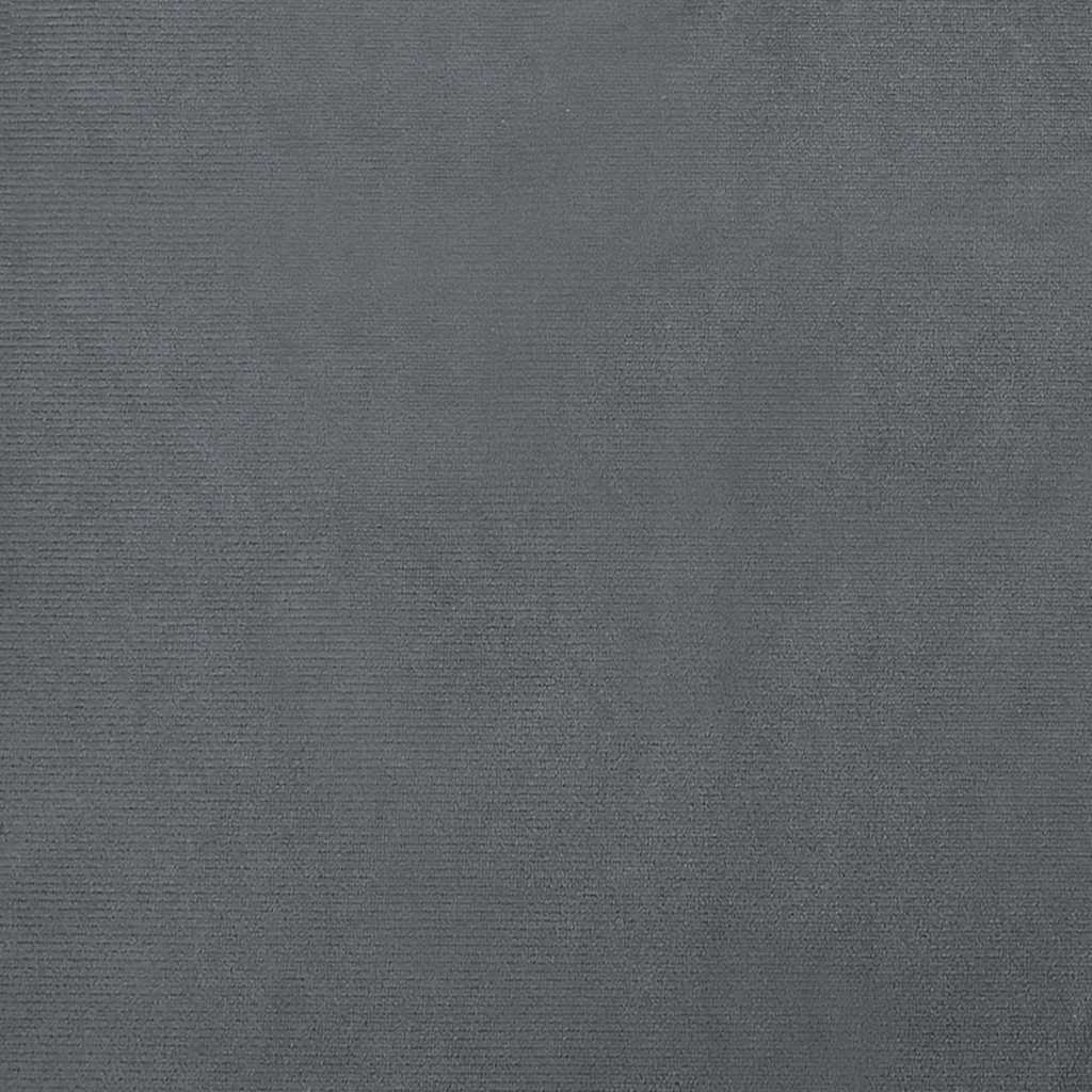 Kinderbank 90X53X30 Cm Fluweel Donkergrijs