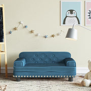 Children's Sofa 70X45X30 Cm Velvet Blue