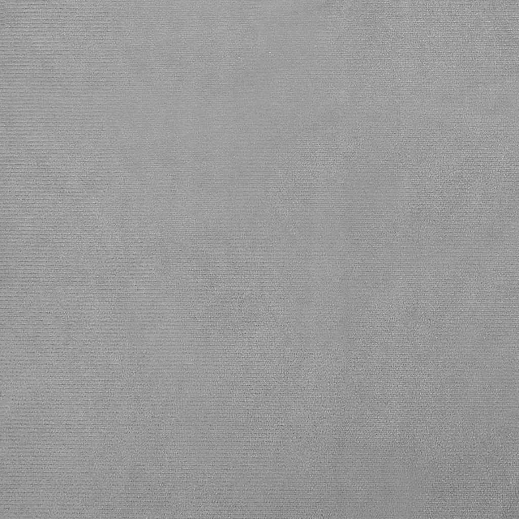 Kinderbank 70X45X30 Cm Fluweel Lichtgrijs