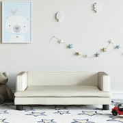 Children's Sofa 80x45x30 cm Velvet Cream