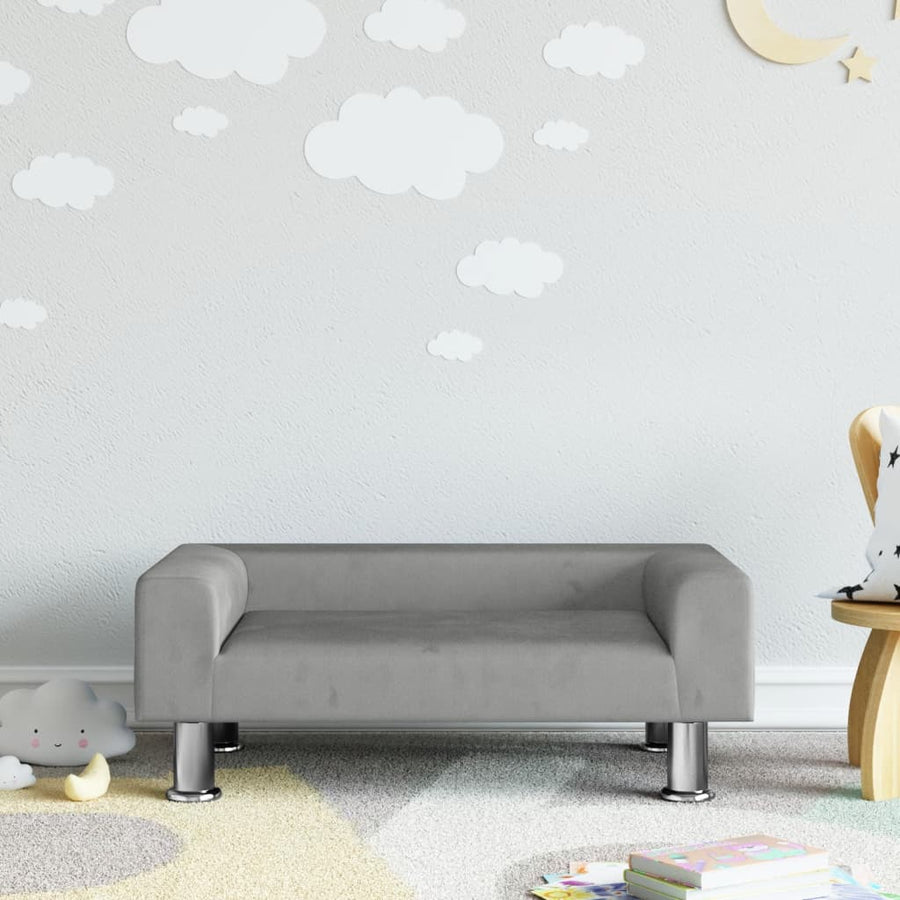 Kinderbank 70X45X26,5 Cm Fluweel 70 x 45 x 26.5 cm