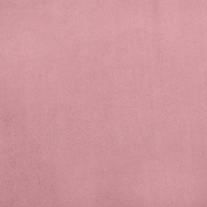 Kinderbank 50X40X26,5 Cm Fluweel Roze 50 x 40 x 26.5 cm