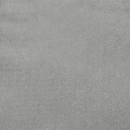 Kinderbank 70X40X24 Cm Fluweel Lichtgrijs