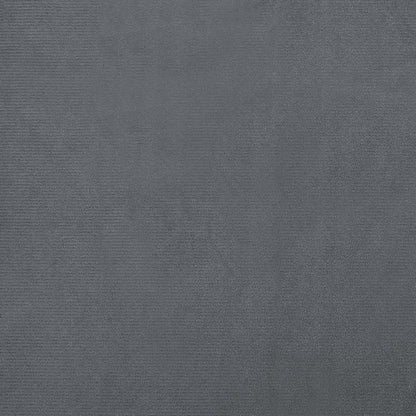 Kinderbank 70X40X24 Cm Fluweel Donkergrijs