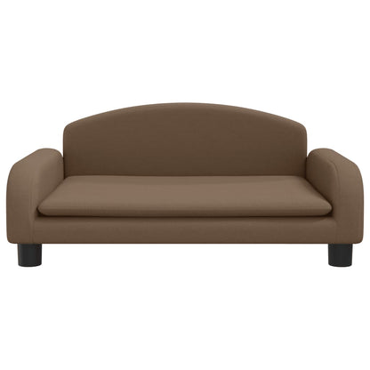 Kinderbank Stof 70 x 45 x 30 cm Bruin