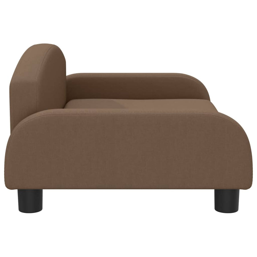 Kinderbank Stof 70 x 45 x 30 cm Bruin