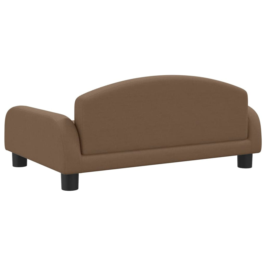 Kinderbank Stof 70 x 45 x 30 cm Bruin