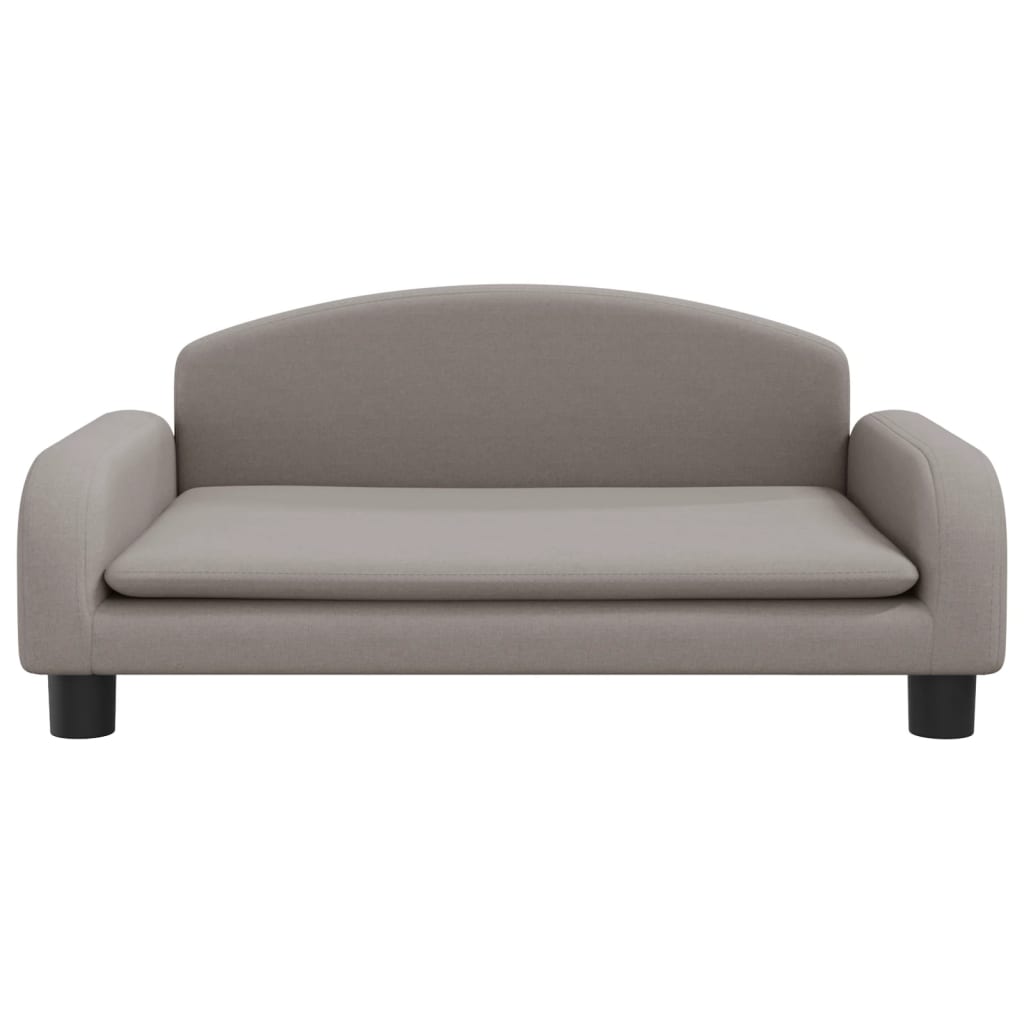 Kinderbank Stof 70 x 45 x 30 cm Taupe