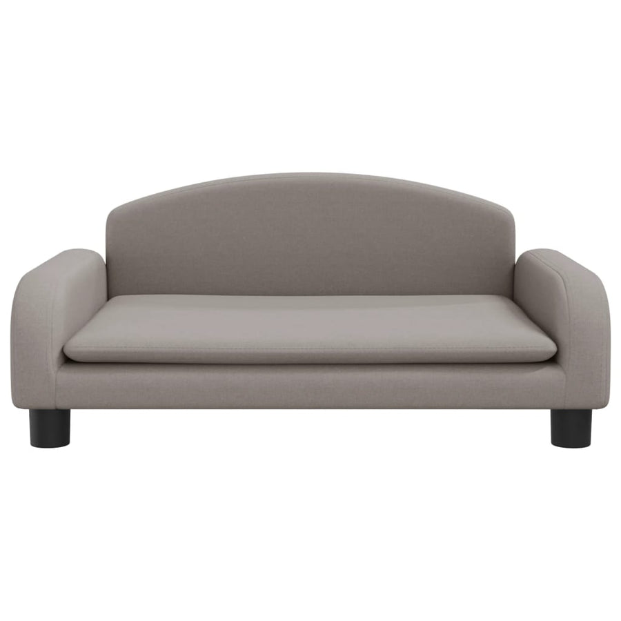 Kinderbank Stof 70 x 45 x 30 cm Taupe