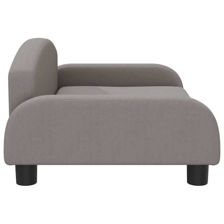 Kinderbank Stof 70 x 45 x 30 cm Taupe