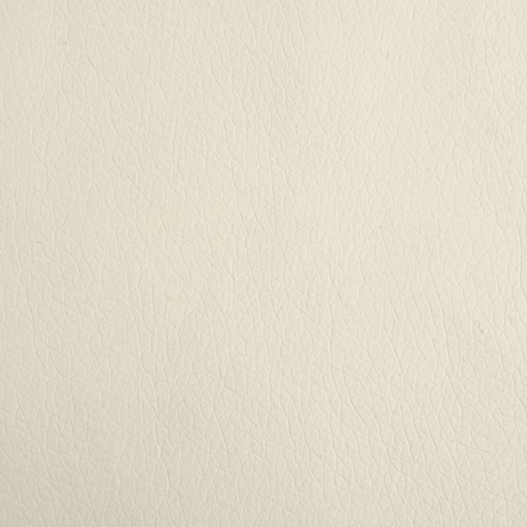 Kinderbank 70X45X30 Cm Kunstleer Crèmekleurig 70 x 45 x 30 cm