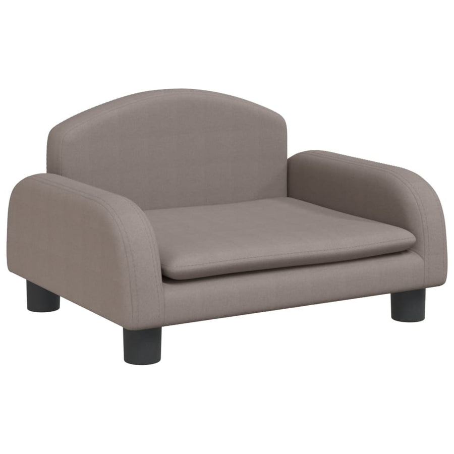 Kinderbank Stof 50 x 40 x 30 cm Taupe