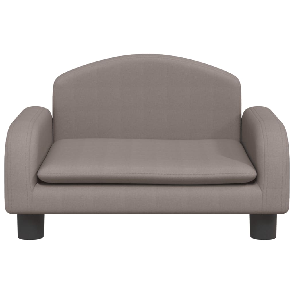 Kinderbank Stof 50 x 40 x 30 cm Taupe