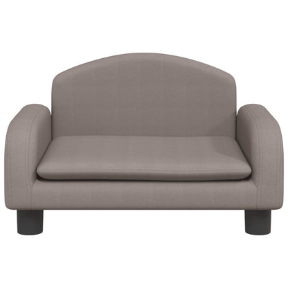 Kinderbank Stof 50 x 40 x 30 cm Taupe