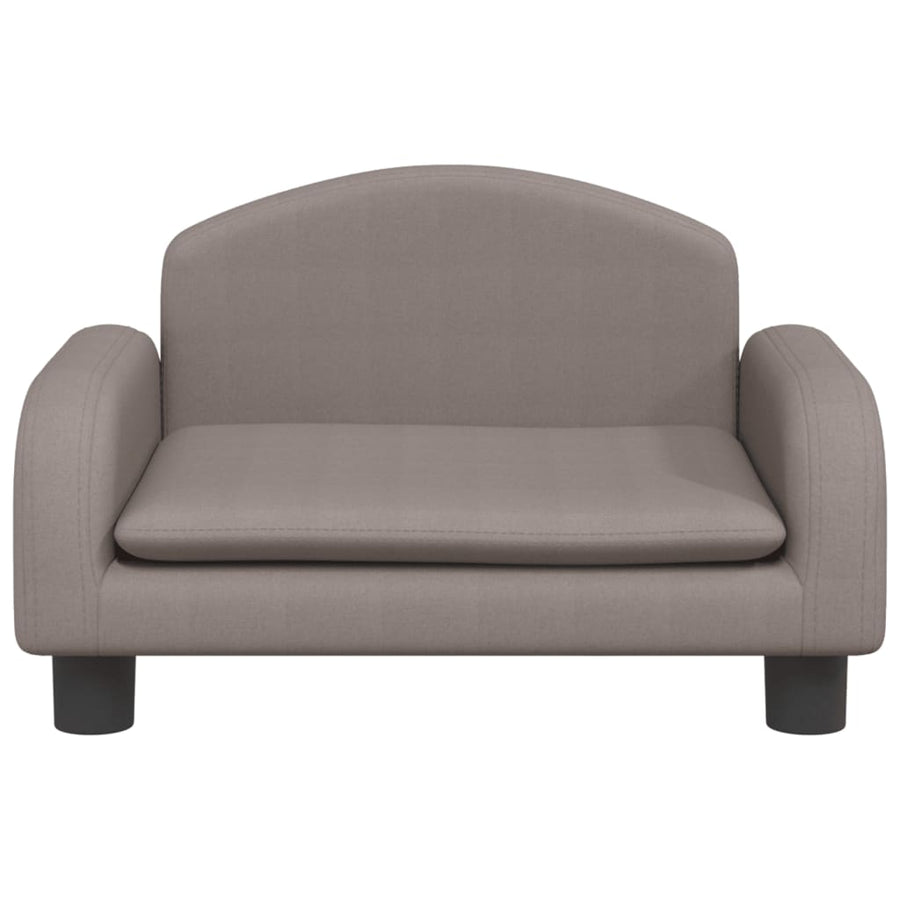 Kinderbank Stof 50 x 40 x 30 cm Taupe