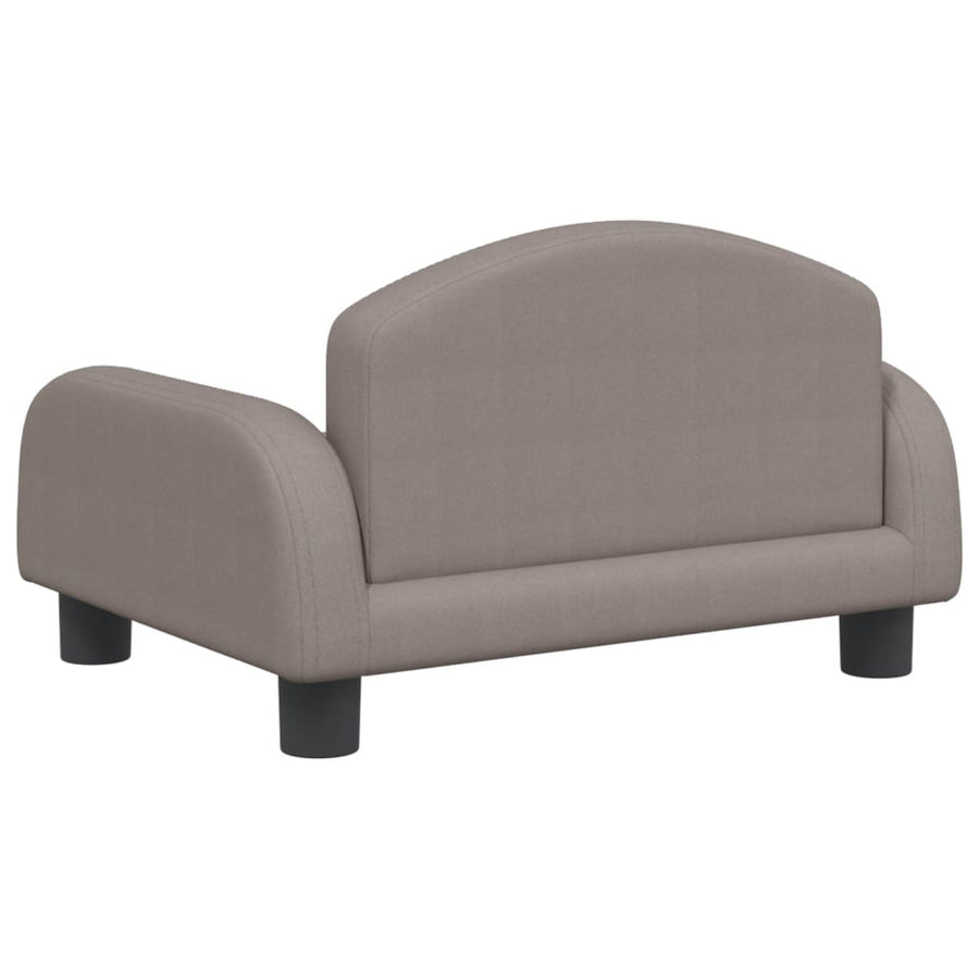 Kinderbank Stof 50 x 40 x 30 cm Taupe
