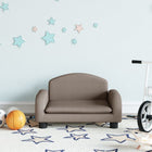 Kinderbank 50x40x30 cm massief grenenhout taupe