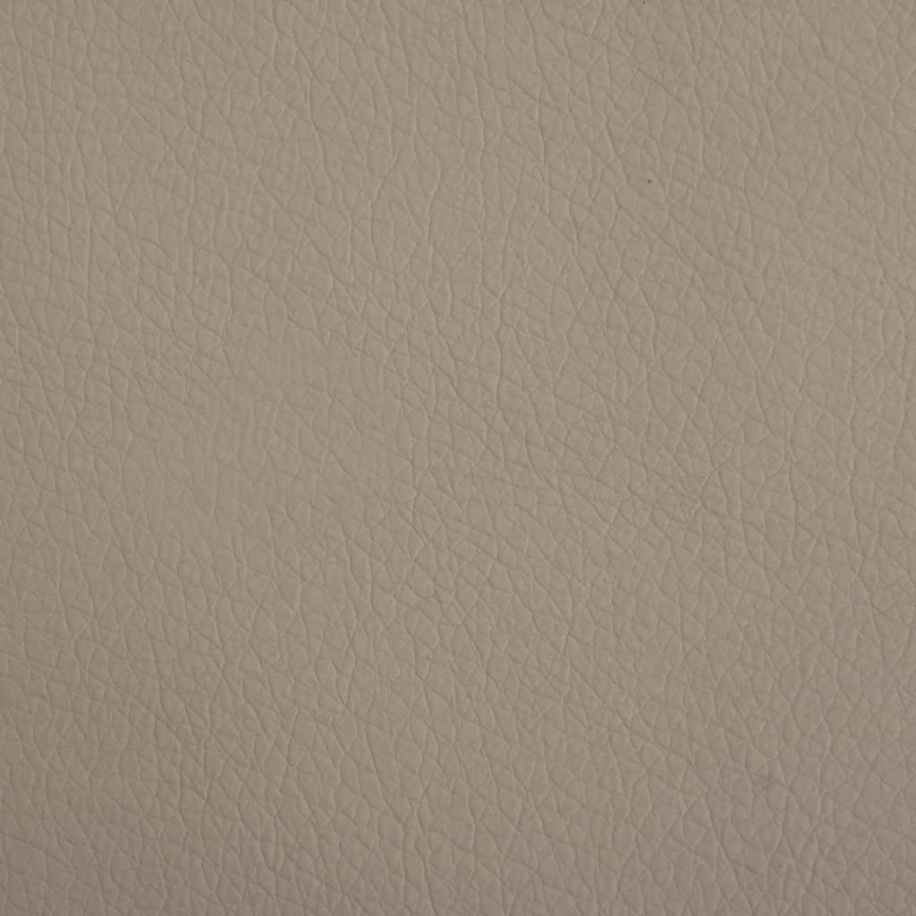 Kinderbank 50x40x30 cm kunstleer cappuccinokleurig