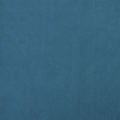 Kinderbank 70X45X33 Cm Fluweel Blauw