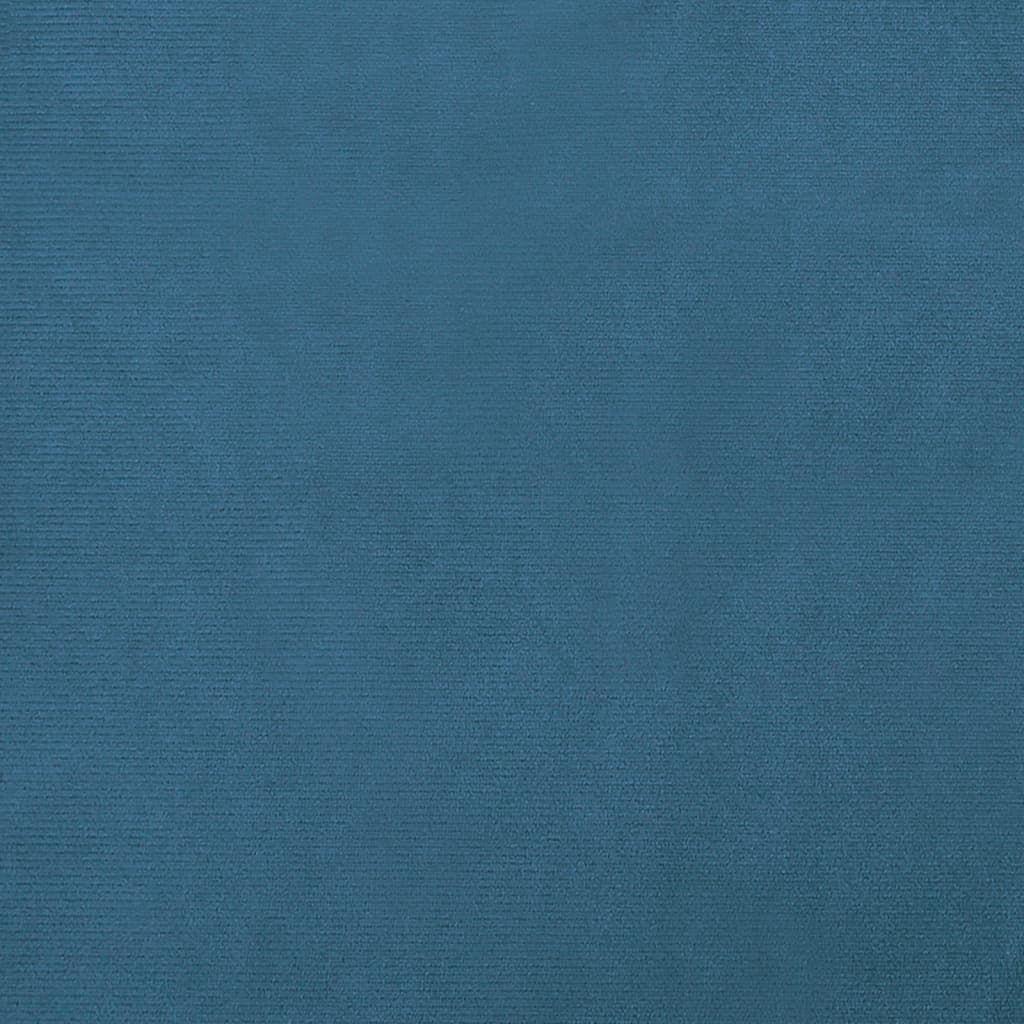 Kinderbank Fluweel 70 x 45 x 26 cm Blauw