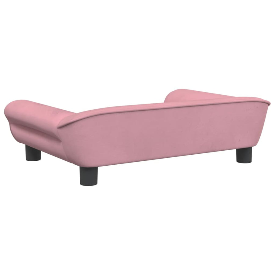 Kinderbank 70X45X26 Cm Fluweel Roze 70 x 45 x 26 cm