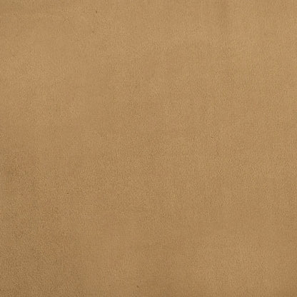 Kinderbank Met Voetensteun 100X50X30 Cm Fluweel Bruin