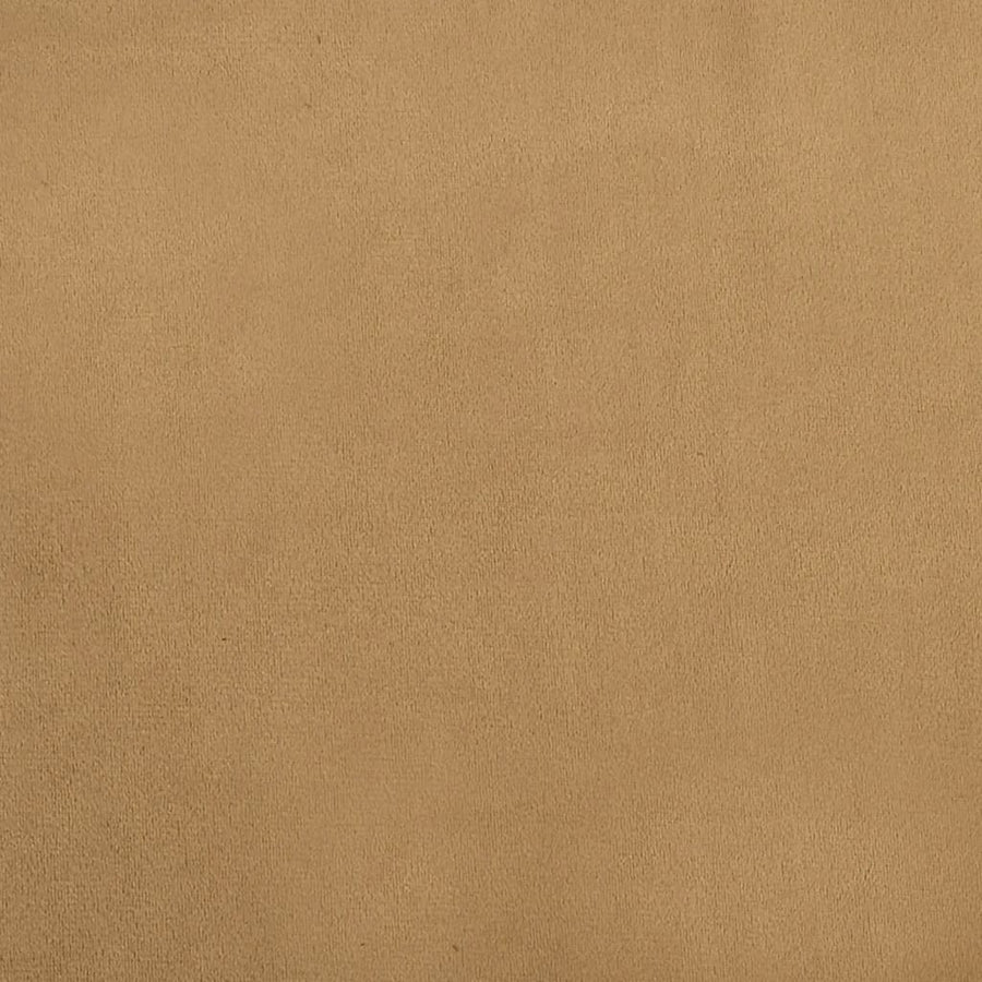 Kinderbank Met Voetensteun 100X50X30 Cm Fluweel Bruin