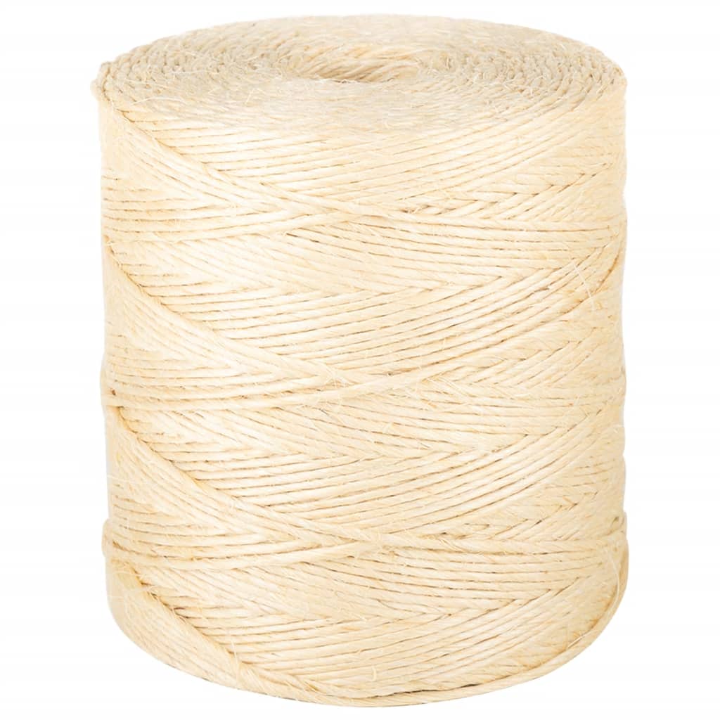 Touw 2 Mm 600 M 100% Sisal 2 mm x 600 m
