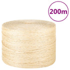 Touw 3 mm 200 m sisal