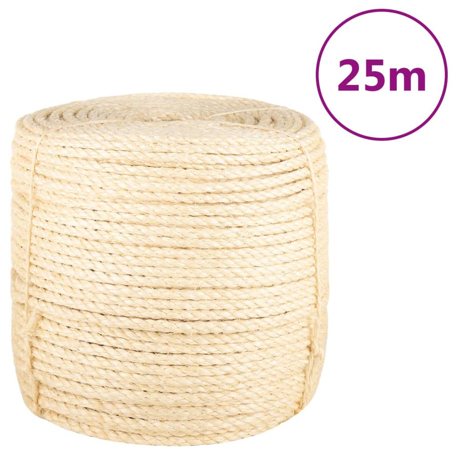 Touw 8 Mm 25 M 100% Sisal