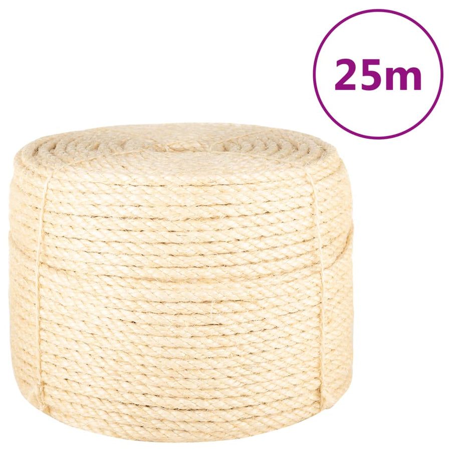 Touw 10 Mm 25 M 100% Sisal