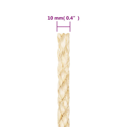 Touw 100% Sisal 10 mm 500 m