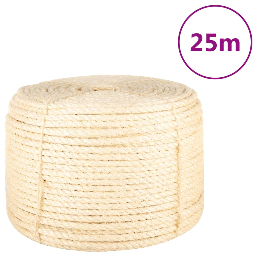 Touw 12 Mm 25 M 100% Sisal