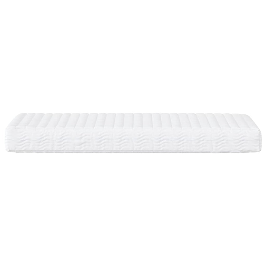 Slaapbank Stof 90 x 190 cm Lichtgrijs met matras