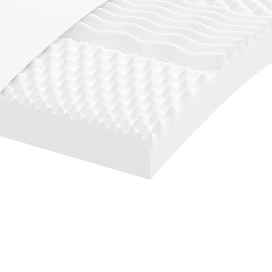 Slaapbank Sen Stof 90 x 200 cm Zwart met onderschuifbed en matras