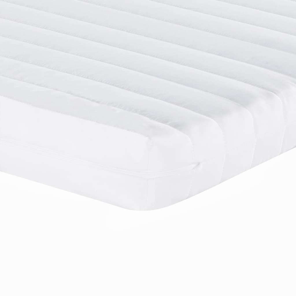 Slaapbank onderschuifbed en matrassen 80x200 cm fluweel roze