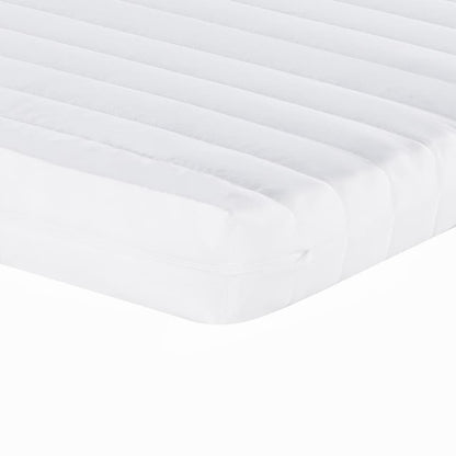 Slaapbank onderschuifbed en matrassen 80x200 cm fluweel roze