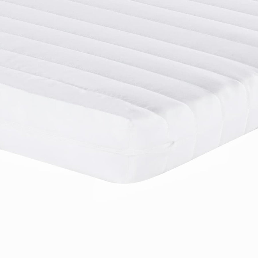 Slaapbank Onderschuifbed En Lades Fluweel Lichtgrijs 80 x 200 cm met onderschuifbed en lade en matras