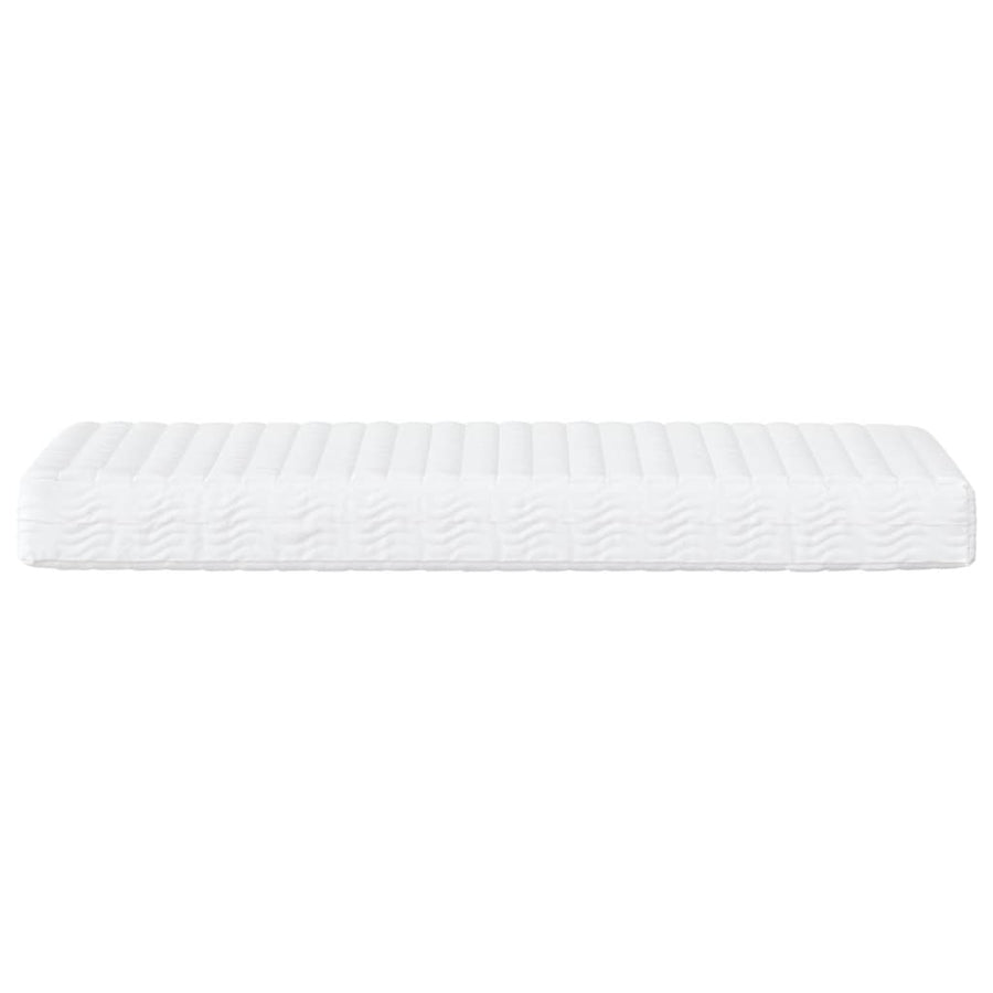 Slaapbank Stof 90 x 200 cm Lichtgrijs met matras